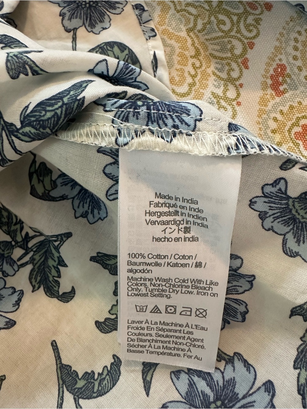 J Crew cotton summer blouse large - Picture 4 of 4